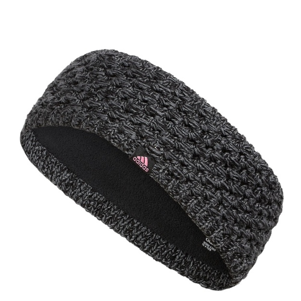 New Adidas Headband Gray & Black